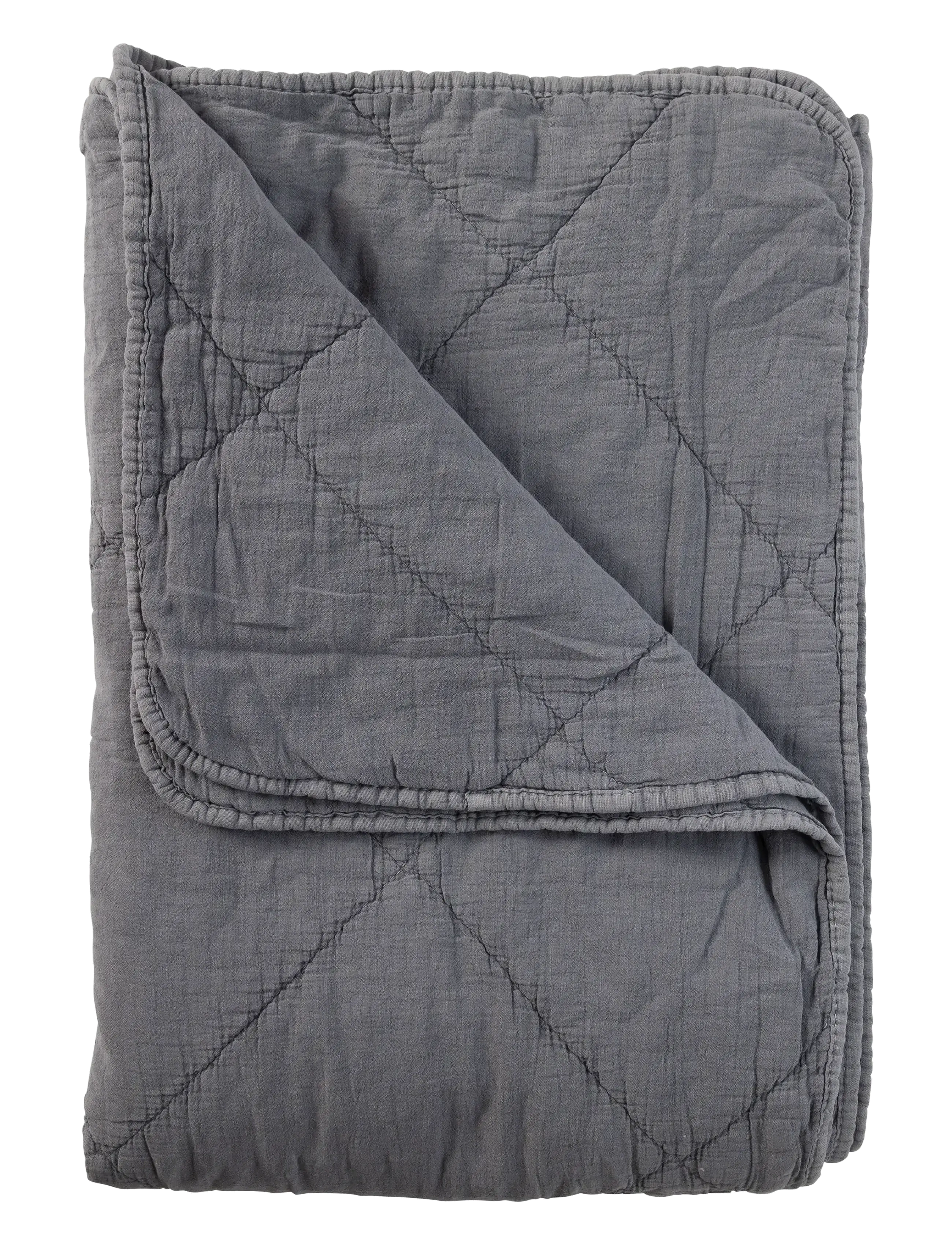 C'est Bon Cotton Throw, Unisex, Kissen & Blankets, Grau, Gr: 140X200CM