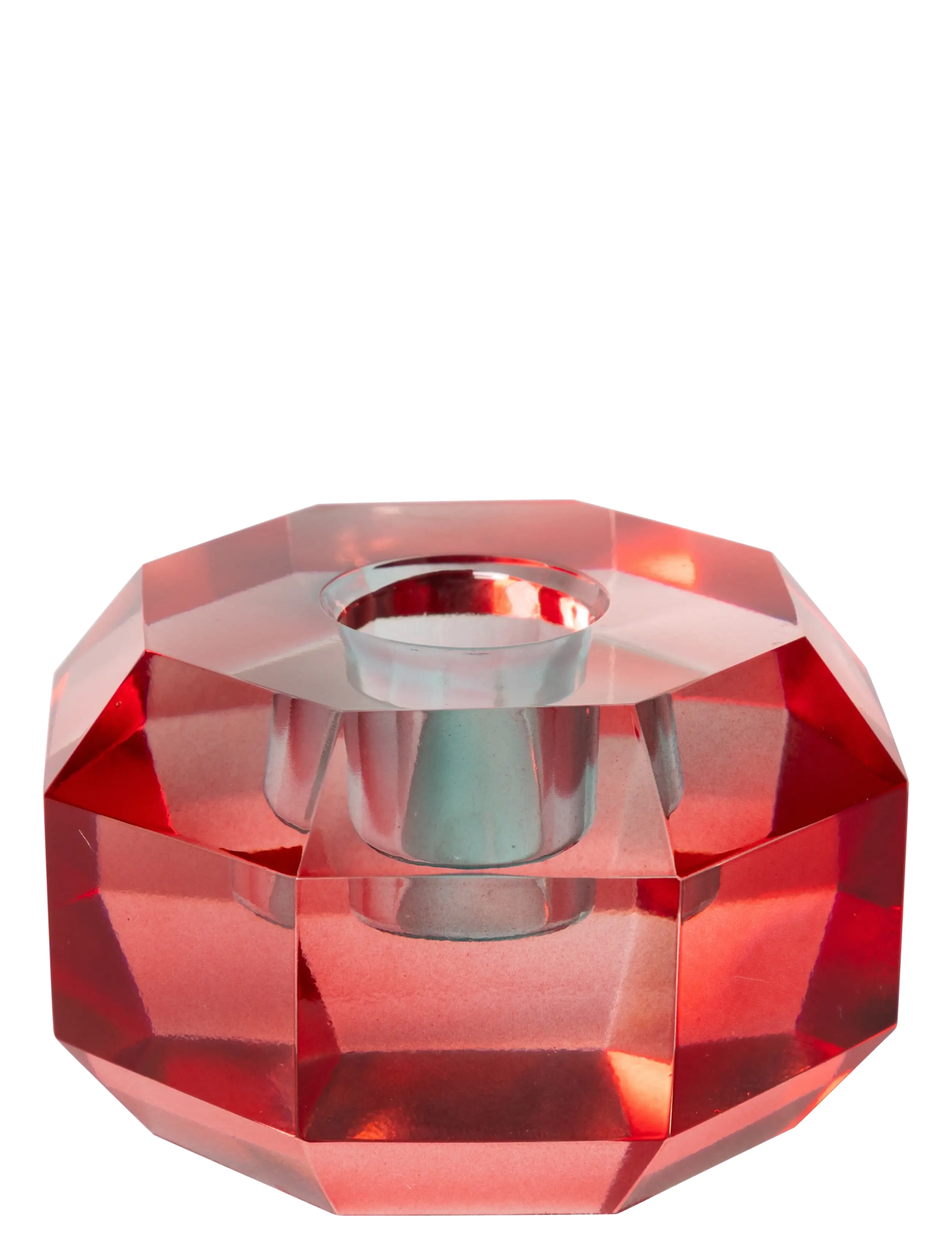 C'est Bon Crystal holder, red ombre, 4,5x7x7 cm - Einrichtung - RED OMBRE / red