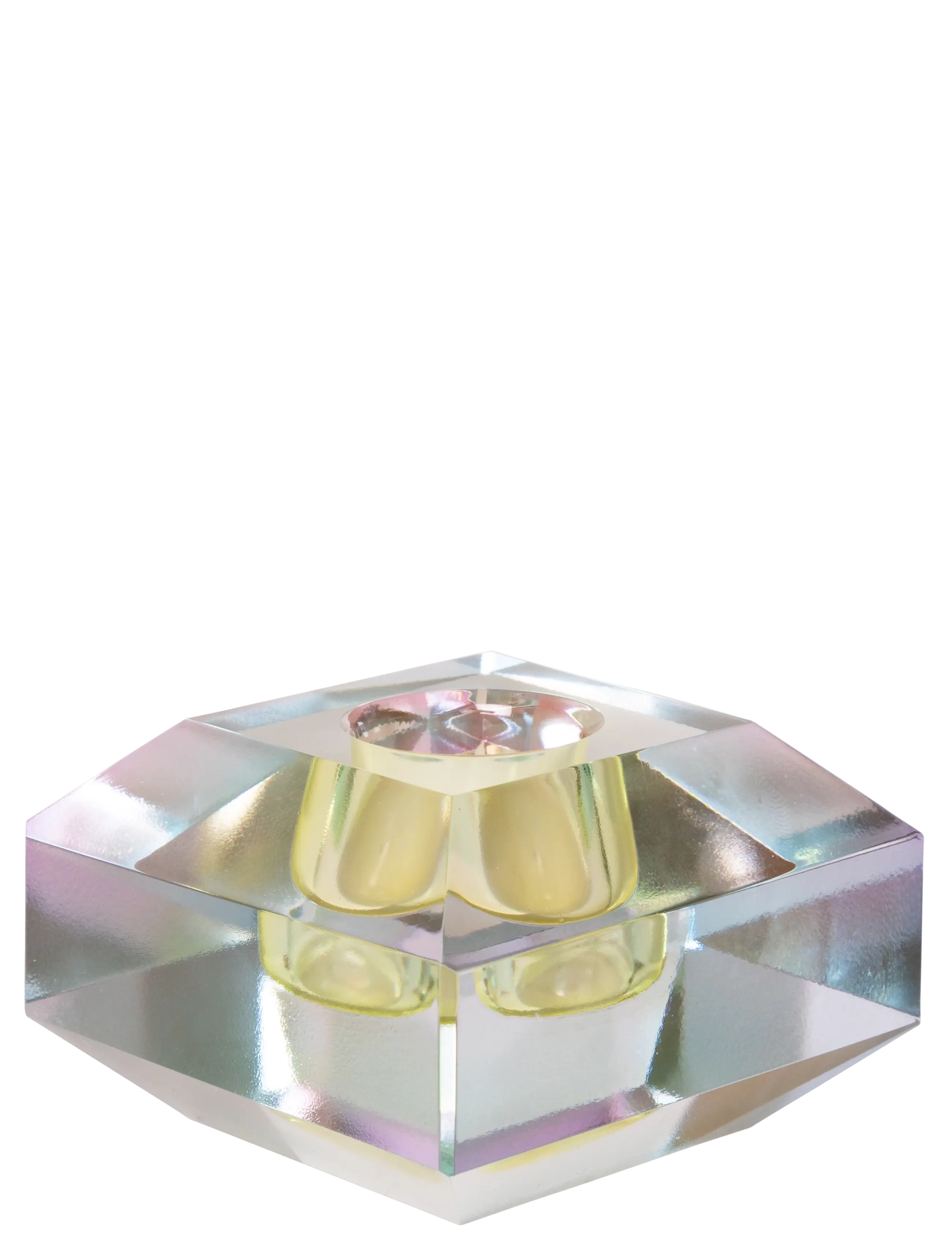 C'est Bon Crystal holder, clear ombre, 4x6x6 cm - Einrichtung - CLEAR OMBRE / multi