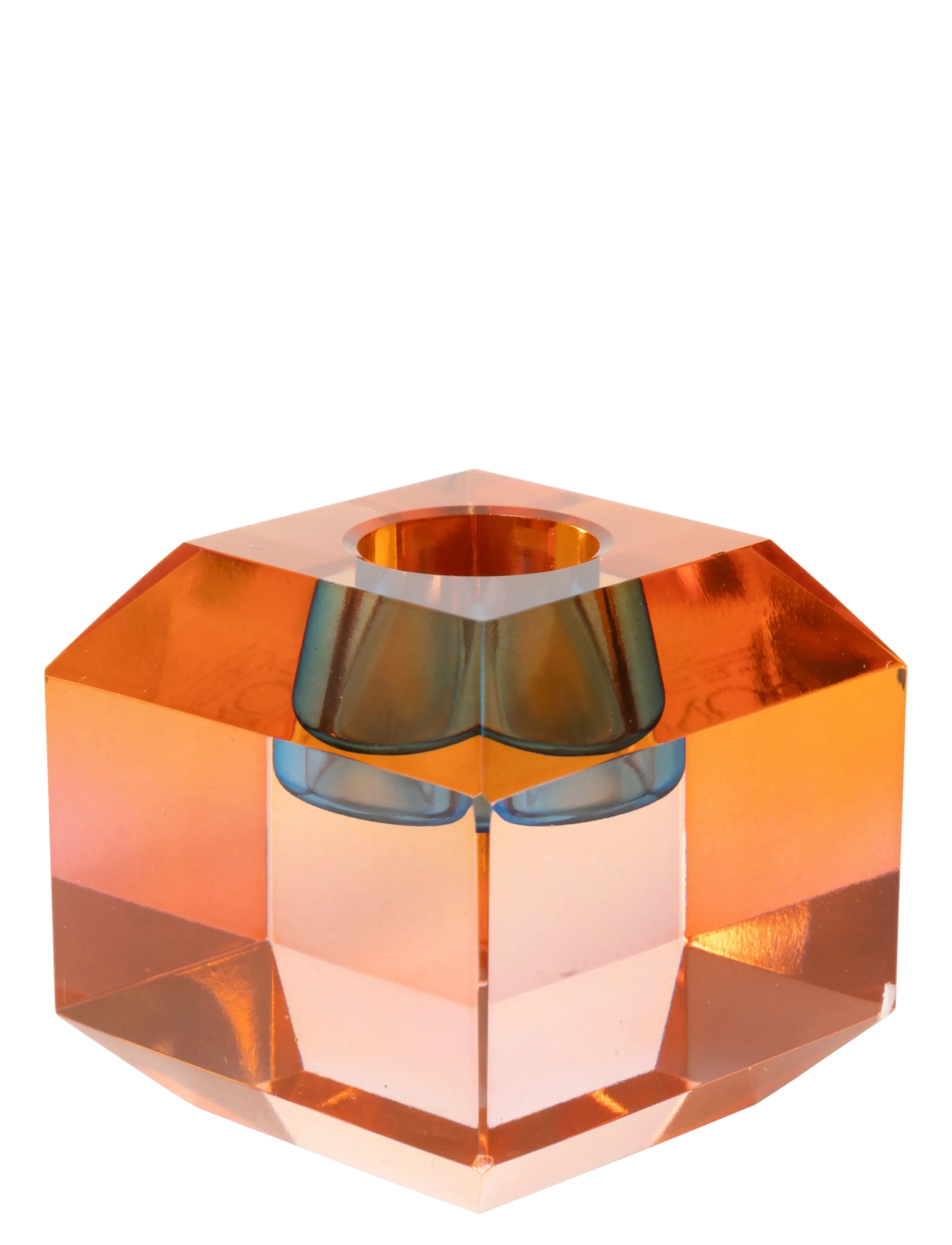 C'est Bon Crystal holder, rose ombre, 6x6x6 cm - Einrichtung - ROSE OMBRE / pink/rose