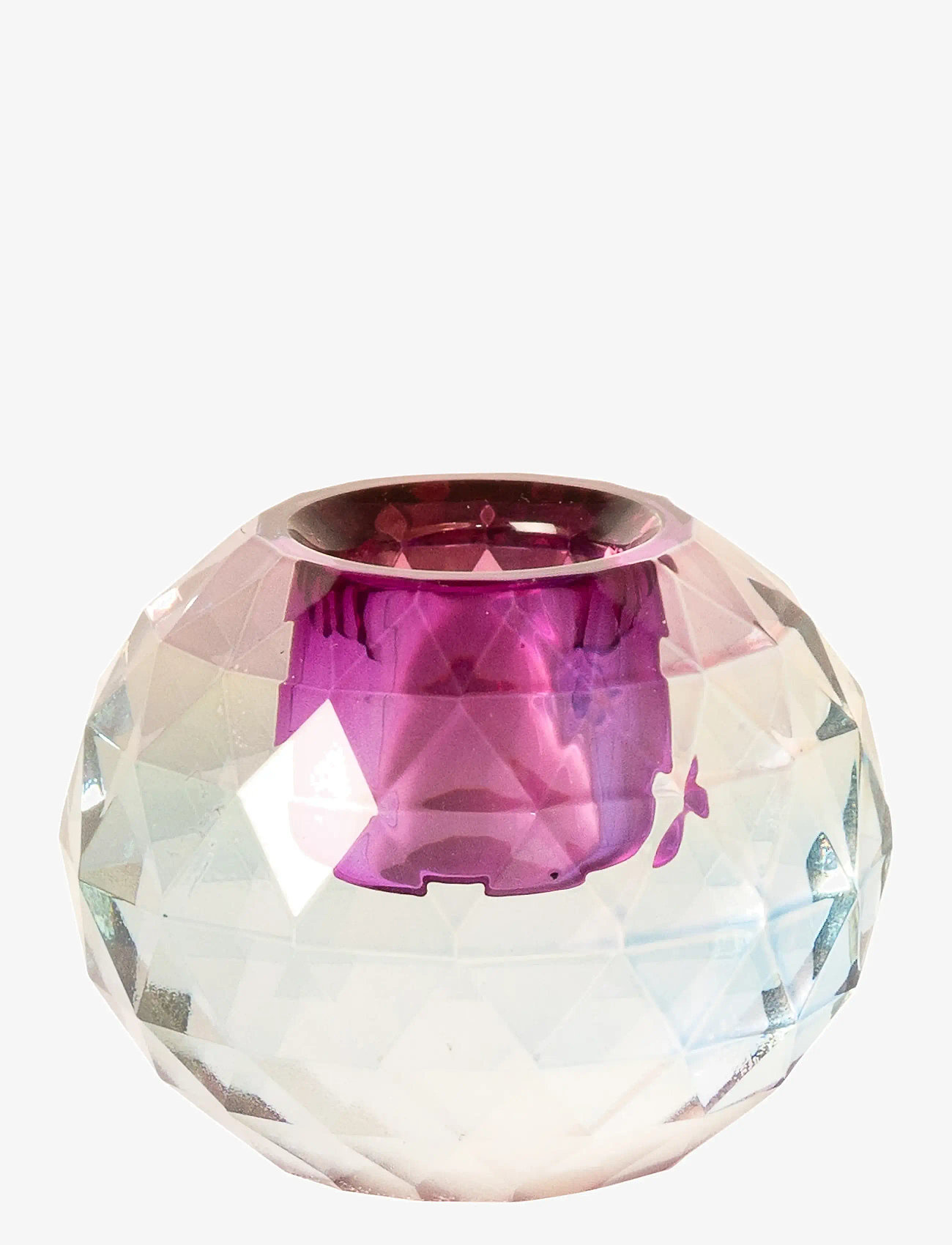 C'est Bon - Crystal candle holder - laveste priser - blue ombre - 0