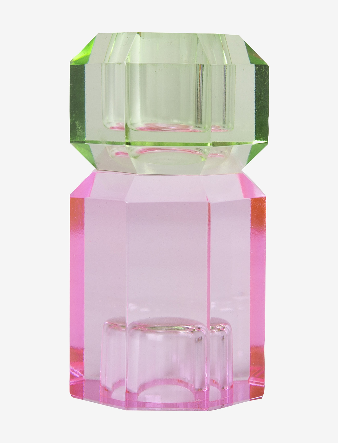 C'est Bon - Crystal candle holder - svečturi - mint/baby pink - 0