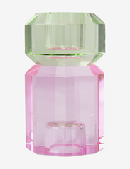 C'est Bon - Crystal candle holder - svečturi - mint/baby pink - 1