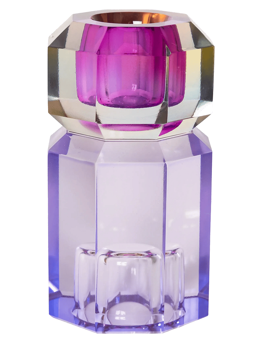 C'est Bon - Crystal candle holder - küünlajalad - purple/blue ombre - 0