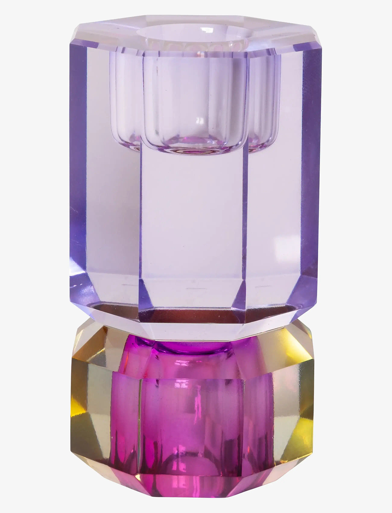 C'est Bon - Crystal candle holder - lysestager - purple/blue ombre - 1