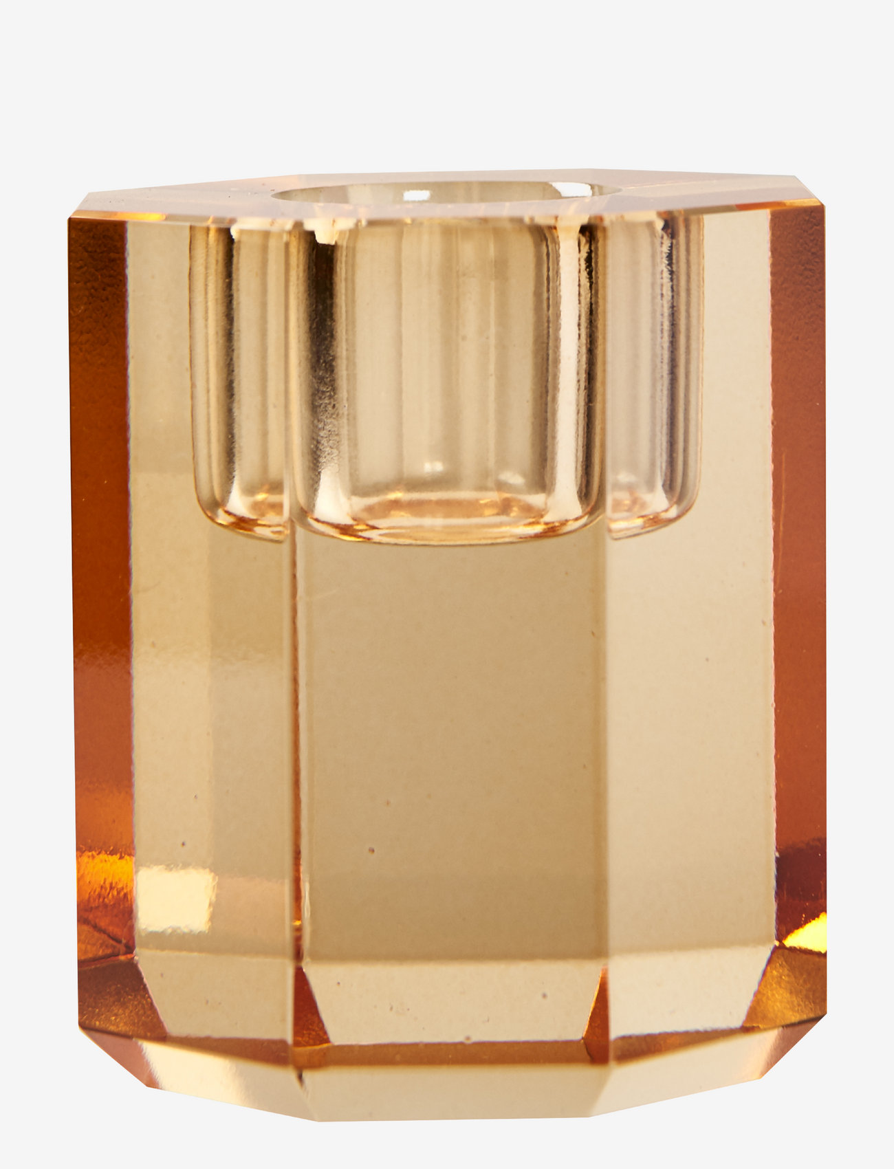 C'est Bon - Crystal candle holder - mažiausios kainos - light brown - 0