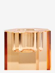 C'est Bon - Crystal candle holder - lägsta priserna - light brown - 1