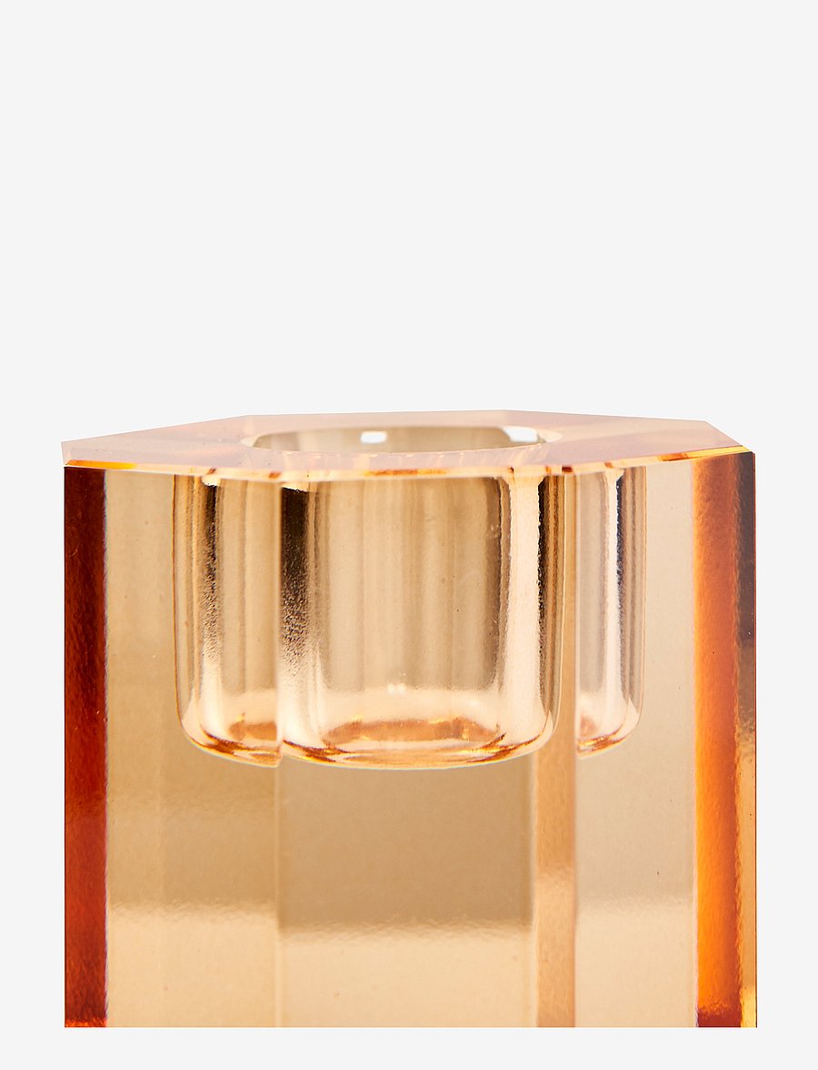 C'est Bon - Crystal candle holder - light brown - 1