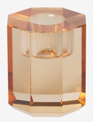 C'est Bon - Crystal candle holder - lägsta priserna - light brown - 2