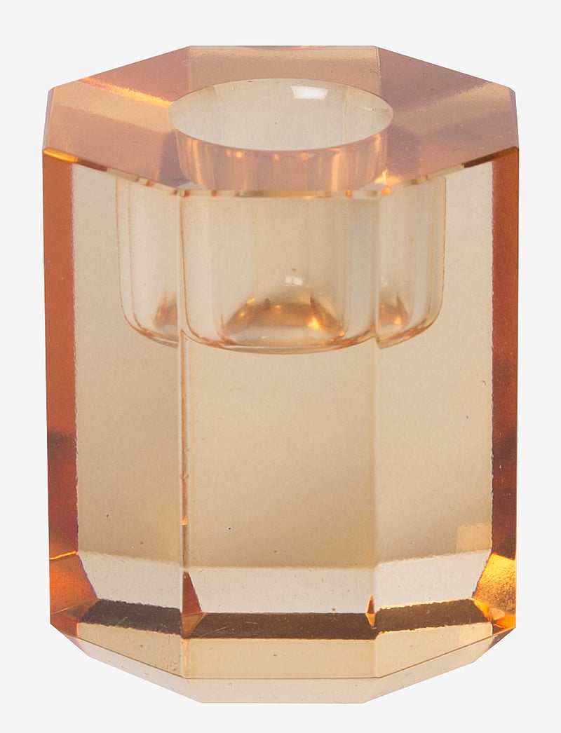 C'est Bon - Crystal candle holder - die niedrigsten preise - light brown - 2