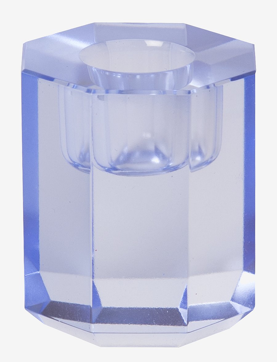 C'est Bon - Crystal candle holder - blue - 2