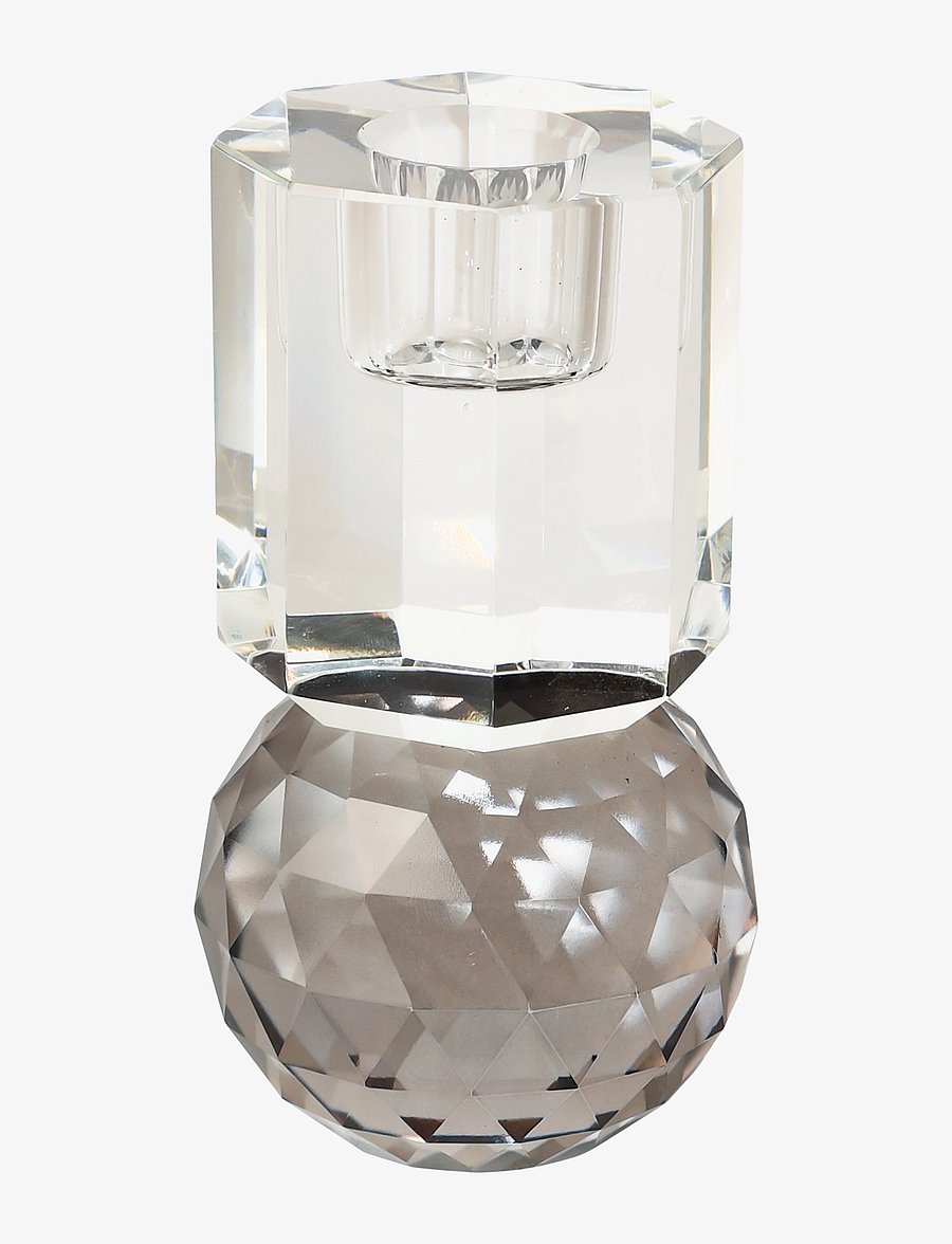 C'est Bon - Crystal candle holder - osta hinna alusel - grey/clear - 1