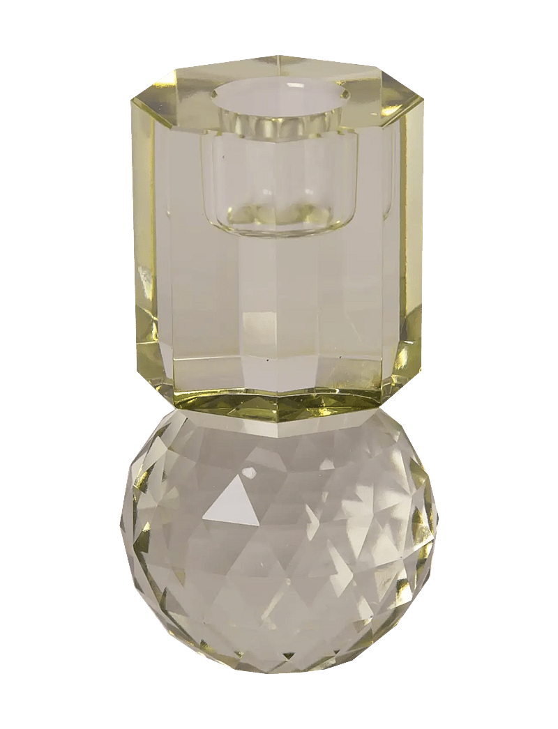 C'est Bon - Crystal candle holder - osta hinna alusel - light green - 2