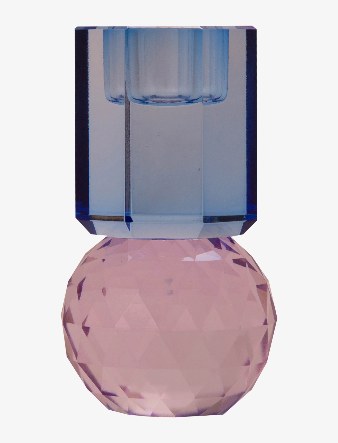 C'est Bon Crystal Candle Holder, Lysestage, Pink, Str: ONE SIZE