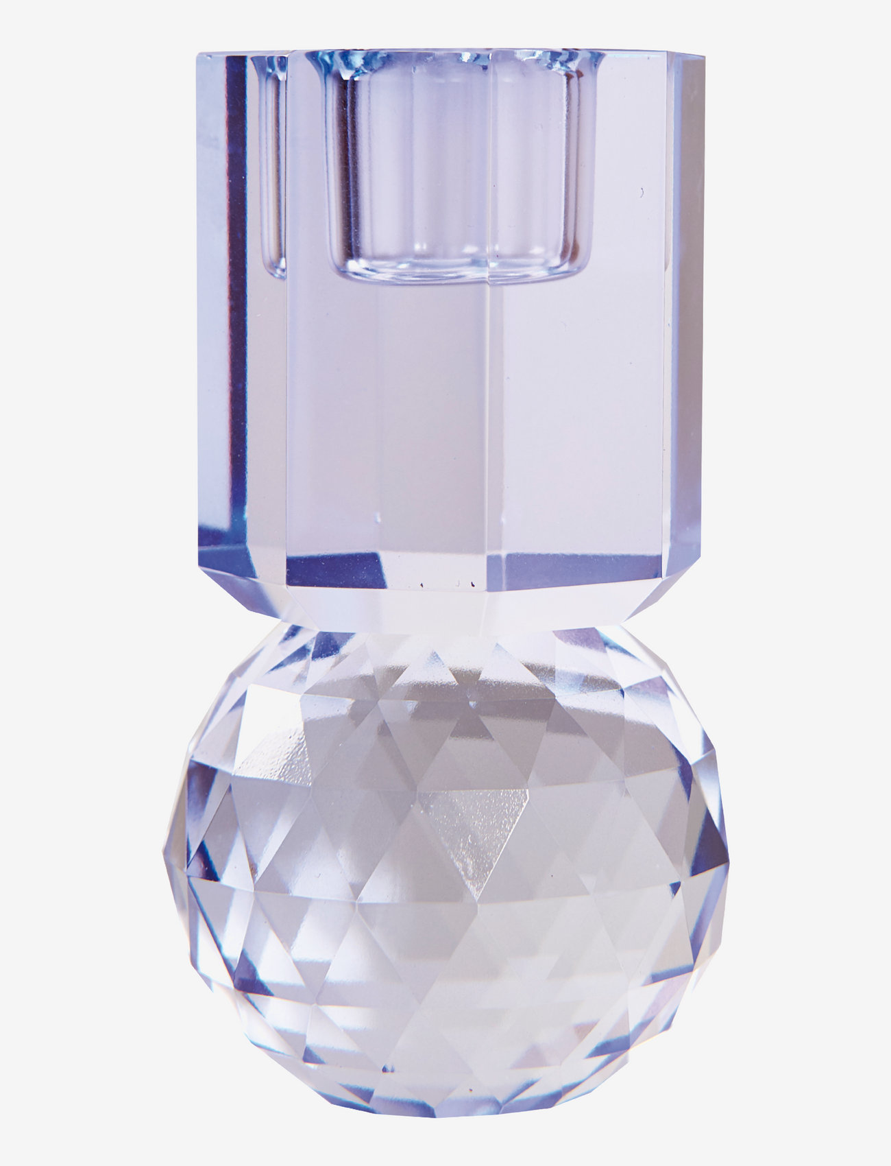 C'est Bon - Crystal candle holder - lägsta priserna - blue - 0
