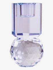 Crystal candle holder - BLUE