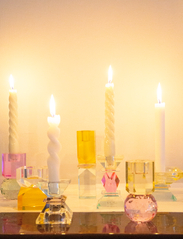 C'est Bon - Crystal candle holder - mažiausios kainos - light yellow/pink - 3