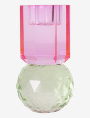 C'est Bon - Crystal candle holder - die niedrigsten preise - pink/mint - 0