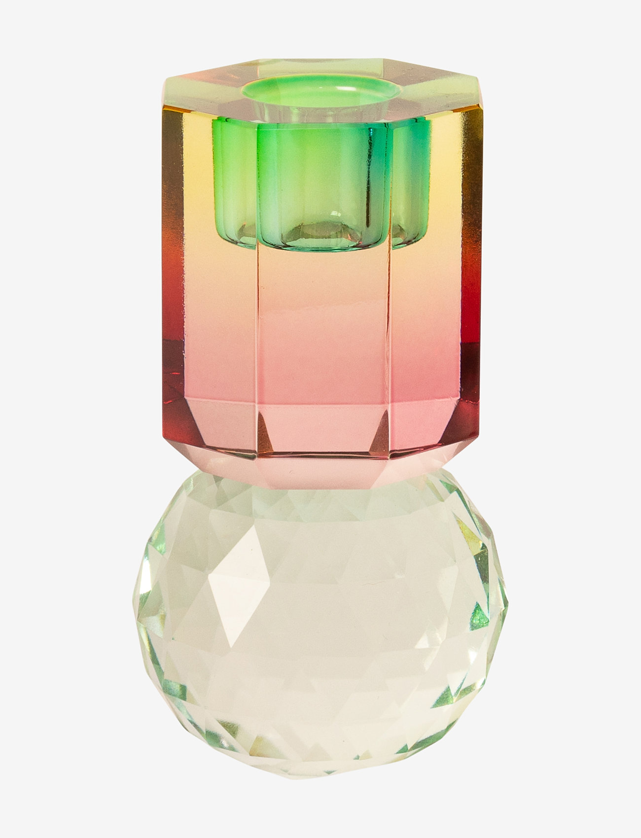 C'est Bon - Crystal candle holder - die niedrigsten preise - light mint/pink ombre - 0
