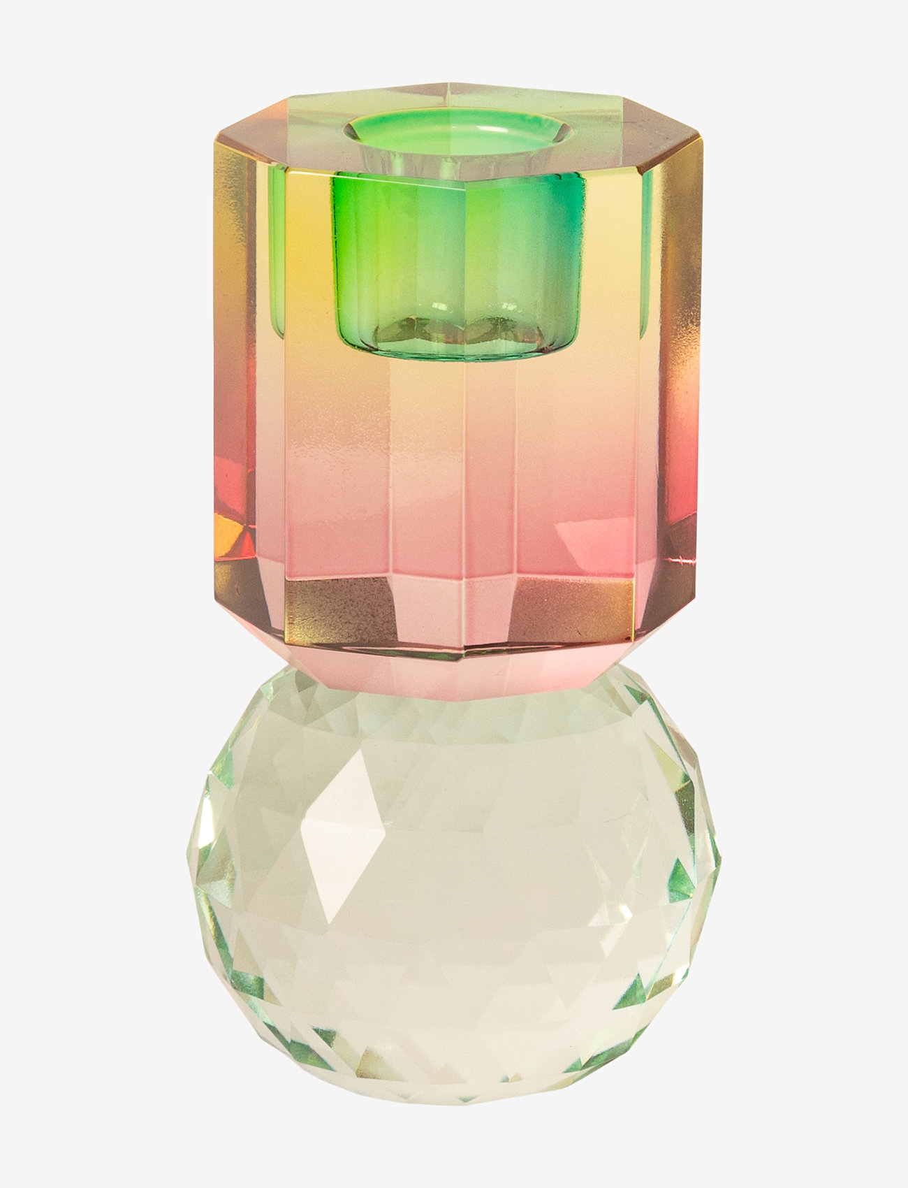 C'est Bon - Crystal candle holder - die niedrigsten preise - light mint/pink ombre - 1