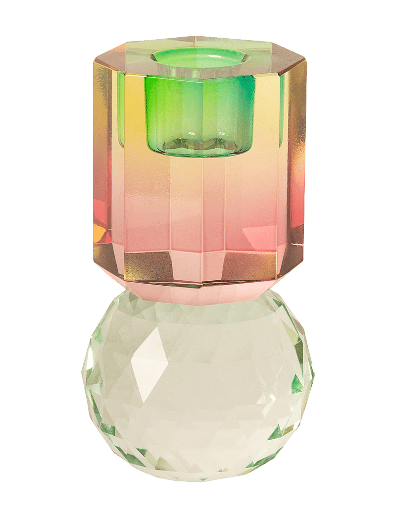 C'est Bon - Crystal candle holder - die niedrigsten preise - light mint/pink ombre - 1