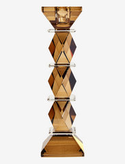 C'est Bon - Crystal candle holder - kerzenständer - clear/brown - 0
