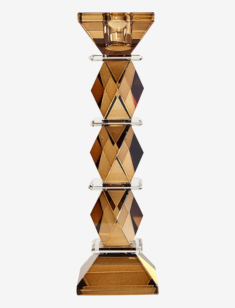 C'est Bon - Crystal candle holder - clear/brown - 0