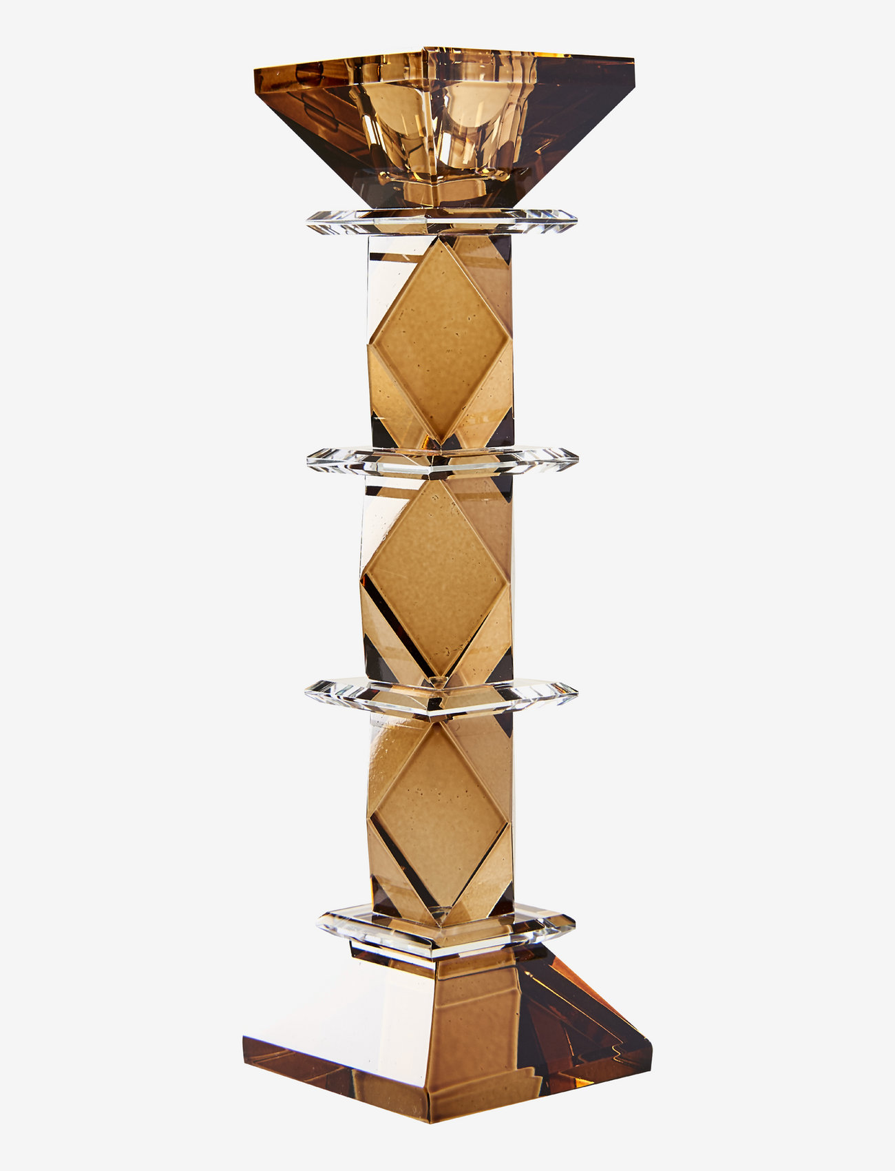 C'est Bon - Crystal candle holder - clear/brown - 1