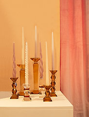 C'est Bon - Crystal candle holder - candlesticks - clear/brown - 3