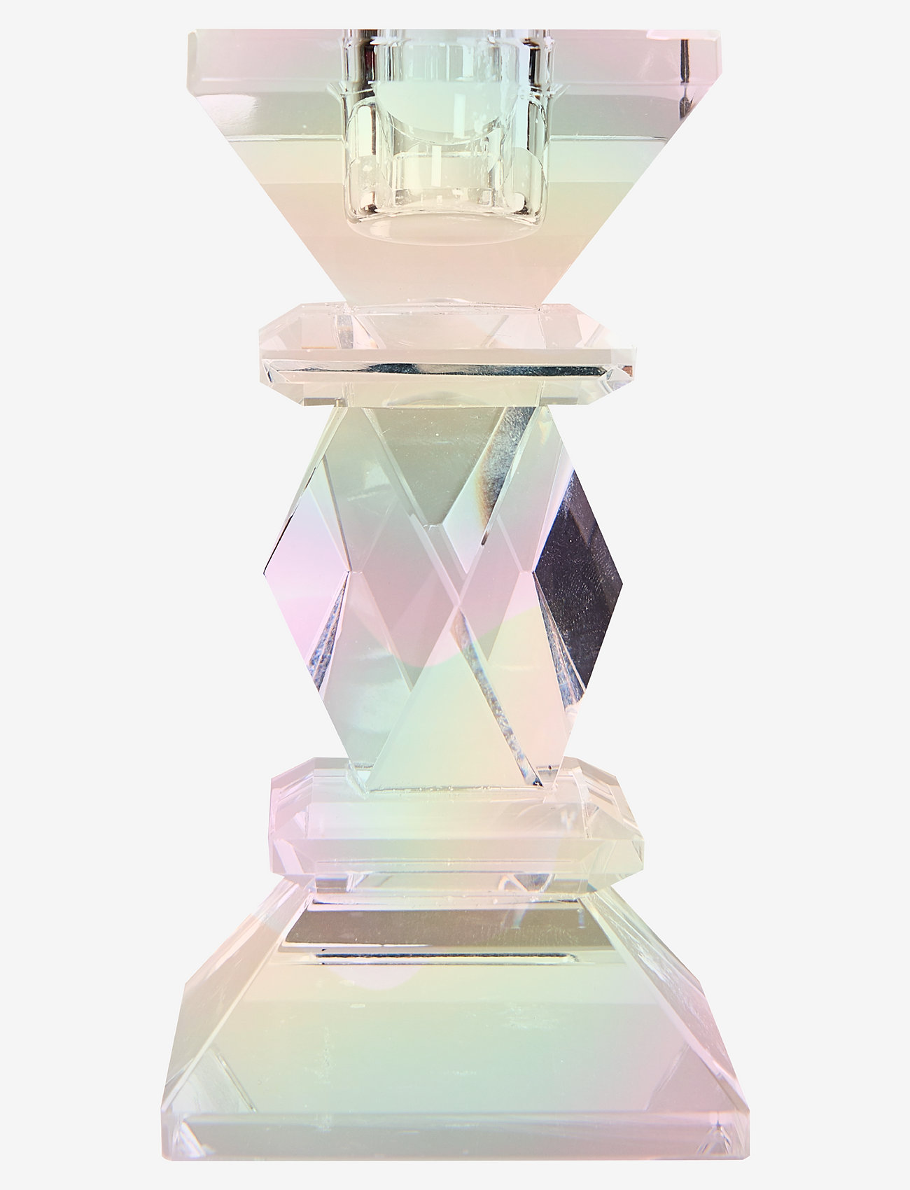 C'est Bon - Crystal candle holder - clear/blue - 0