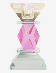C'est Bon - Crystal candle holder - lägsta priserna - light yellow/clear/pink/light mint - 0