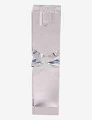 Crystal candle holder - CLEAR