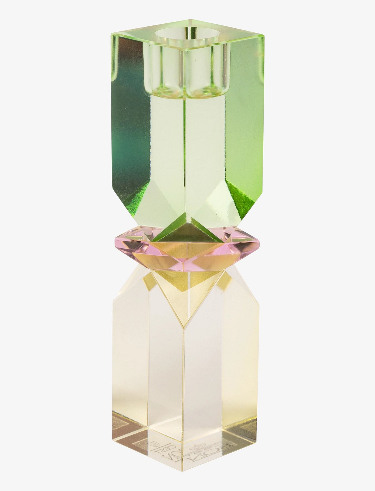 Crystal candle holder - MINT/BABY PINKT/BUTTER