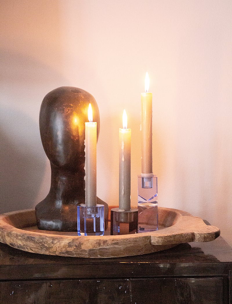 C'est Bon - Crystal candle holder - die niedrigsten preise - purple/clear/purple - 3