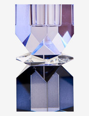 C'est Bon - Crystal candle holder - lowest prices - blue/clear/blue - 2