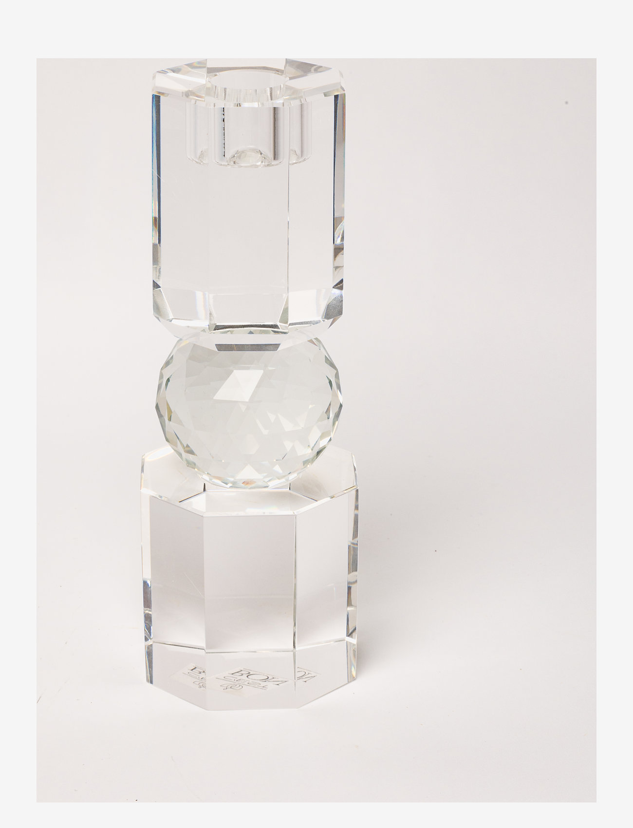 C'est Bon - Crystal candle holder - köp efter pris - clear - 1