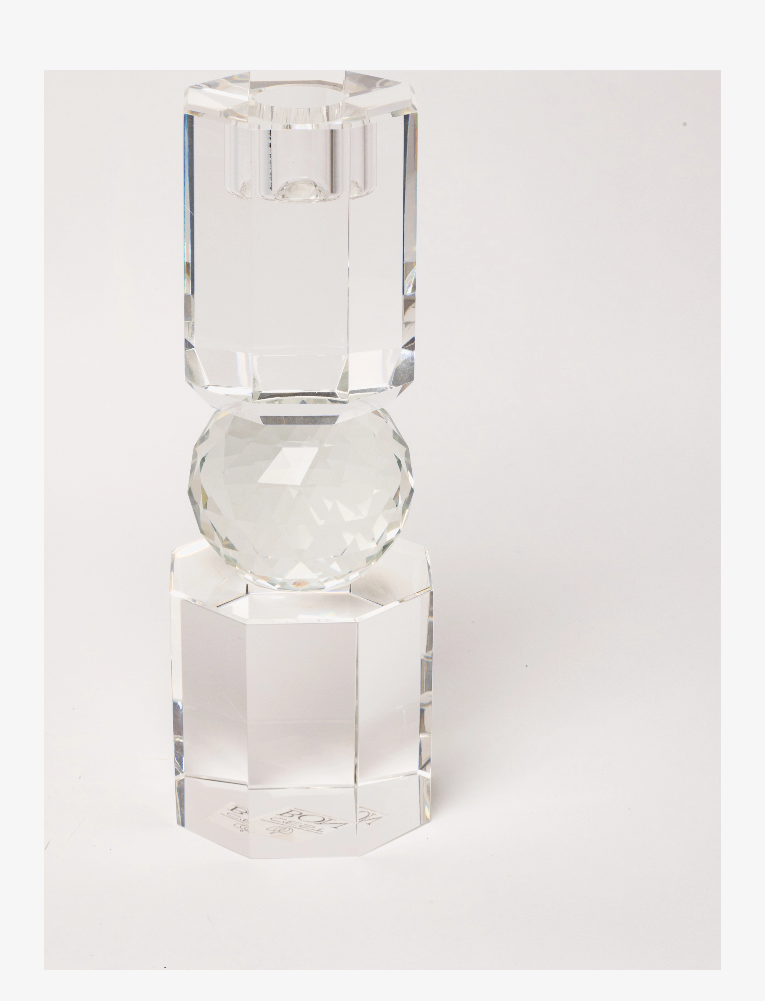 C'est Bon - Krystal lysestage - lysestager - clear - 1
