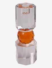 C'est Bon - Crystal candle holder - gimtadienio dovanos - amber/clear - 0