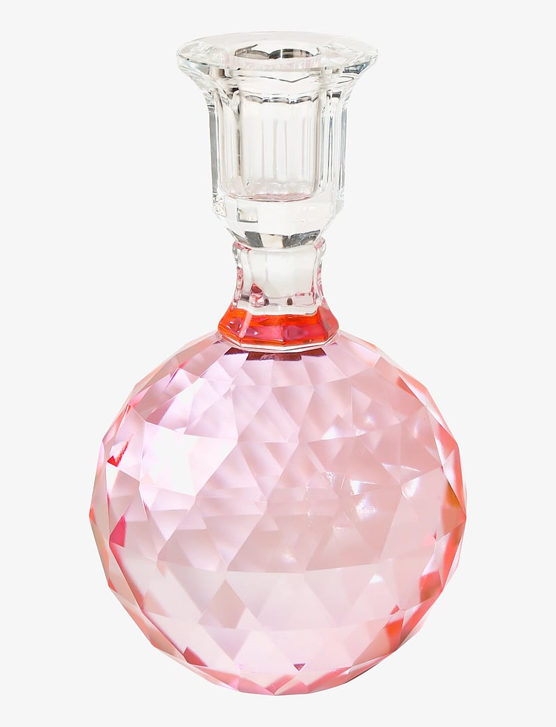 C'est Bon - Crystal candle holder - nach preis einkaufen - pink - 0