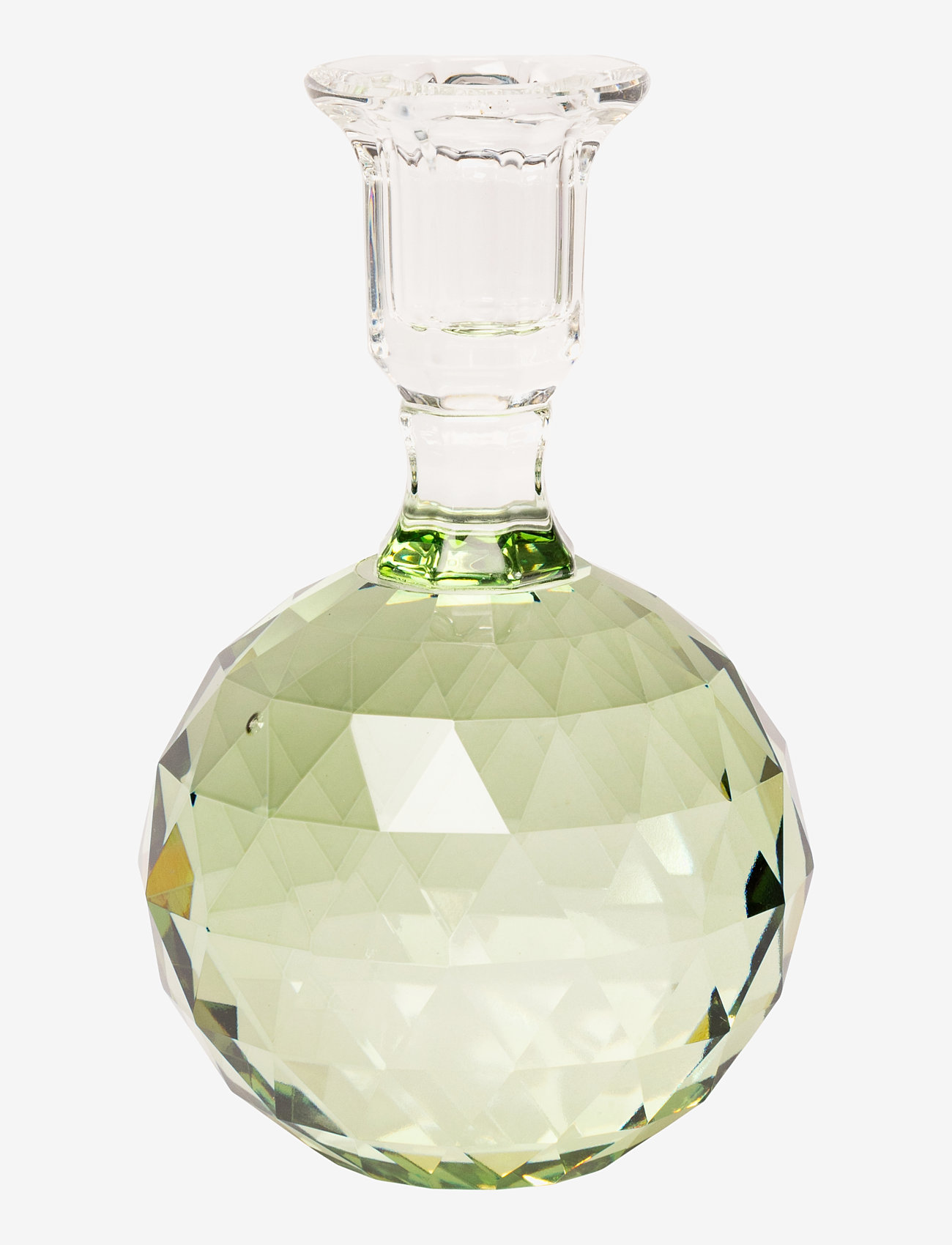 C'est Bon - Crystal candle holder - olive - 0