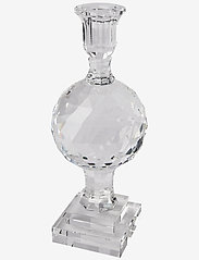 Crystal candle holder - CLEAR