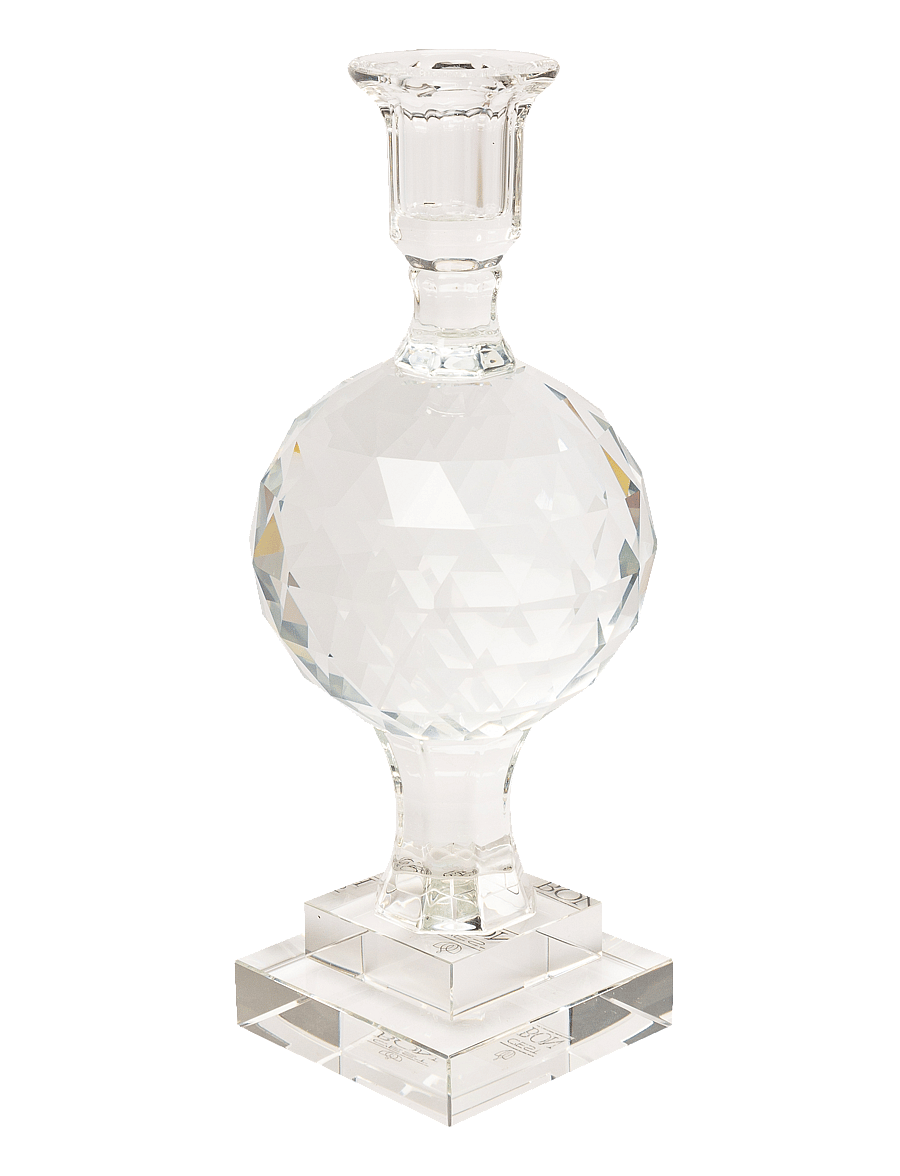 C'est Bon - Crystal candle holder - küünlajalad - clear - 0