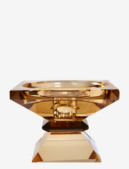 C'est Bon - Crystal candle holder - die niedrigsten preise - light brown/dark brown/light brown - 1