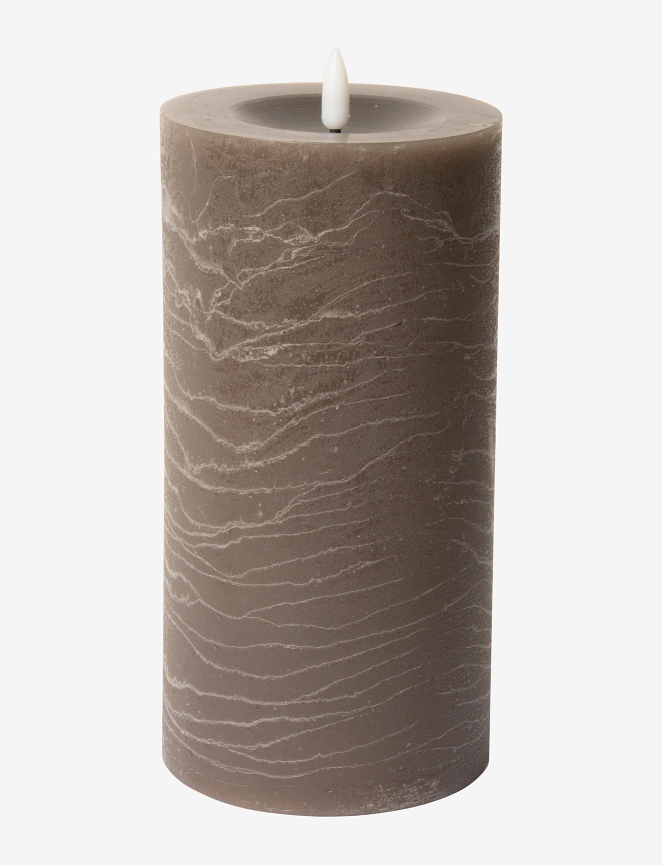 C'est Bon - Rustic finish LED pillar candle - led ljus - latte - 0