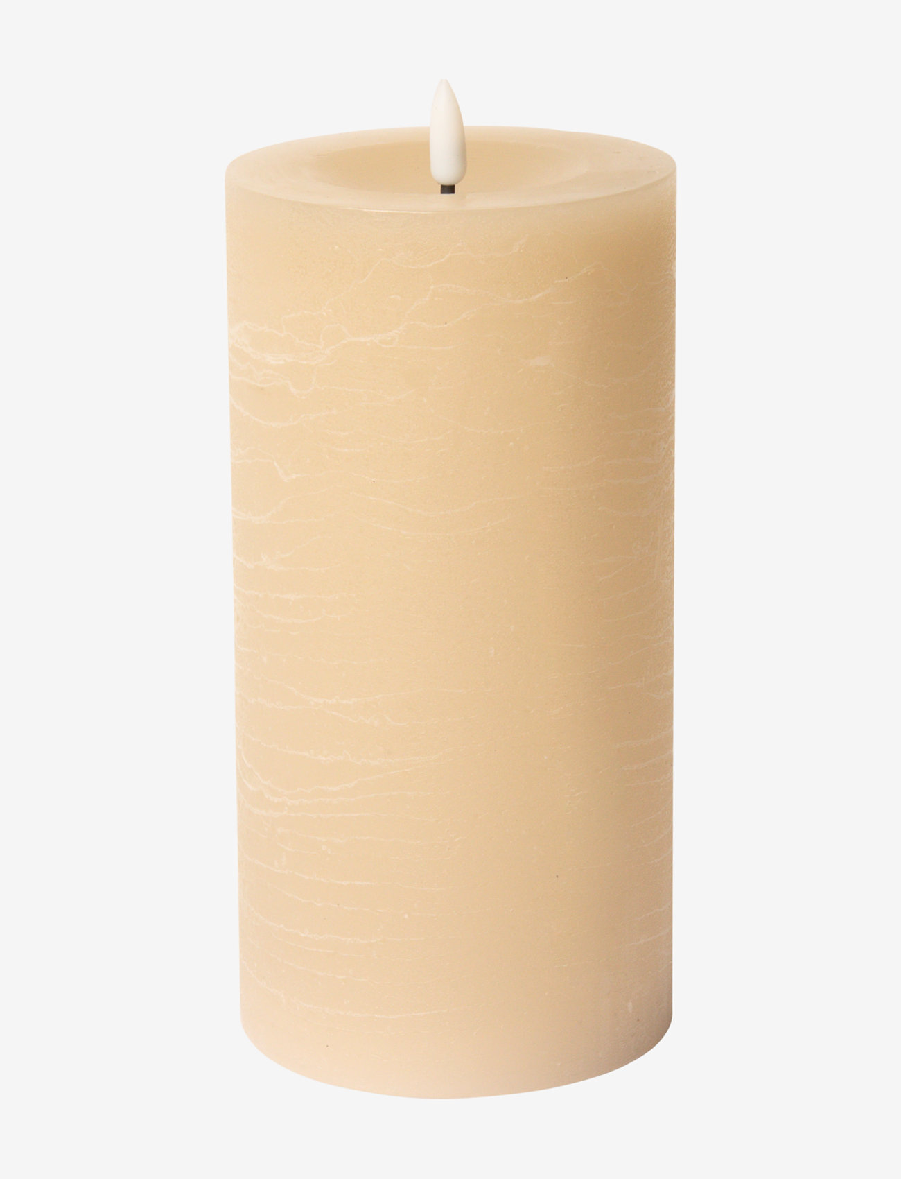 C'est Bon - Rustic finish LED pillar candle - led candles - sand - 0