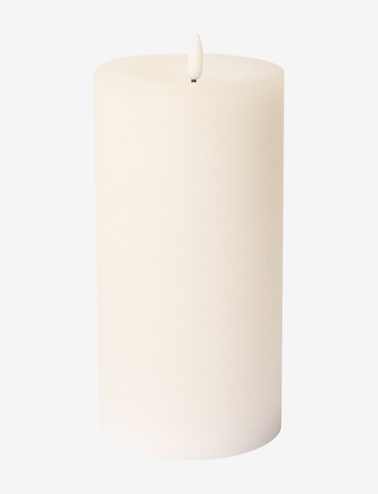 C'est Bon - Rustic finish LED pillar candle - die niedrigsten preise - white - 0
