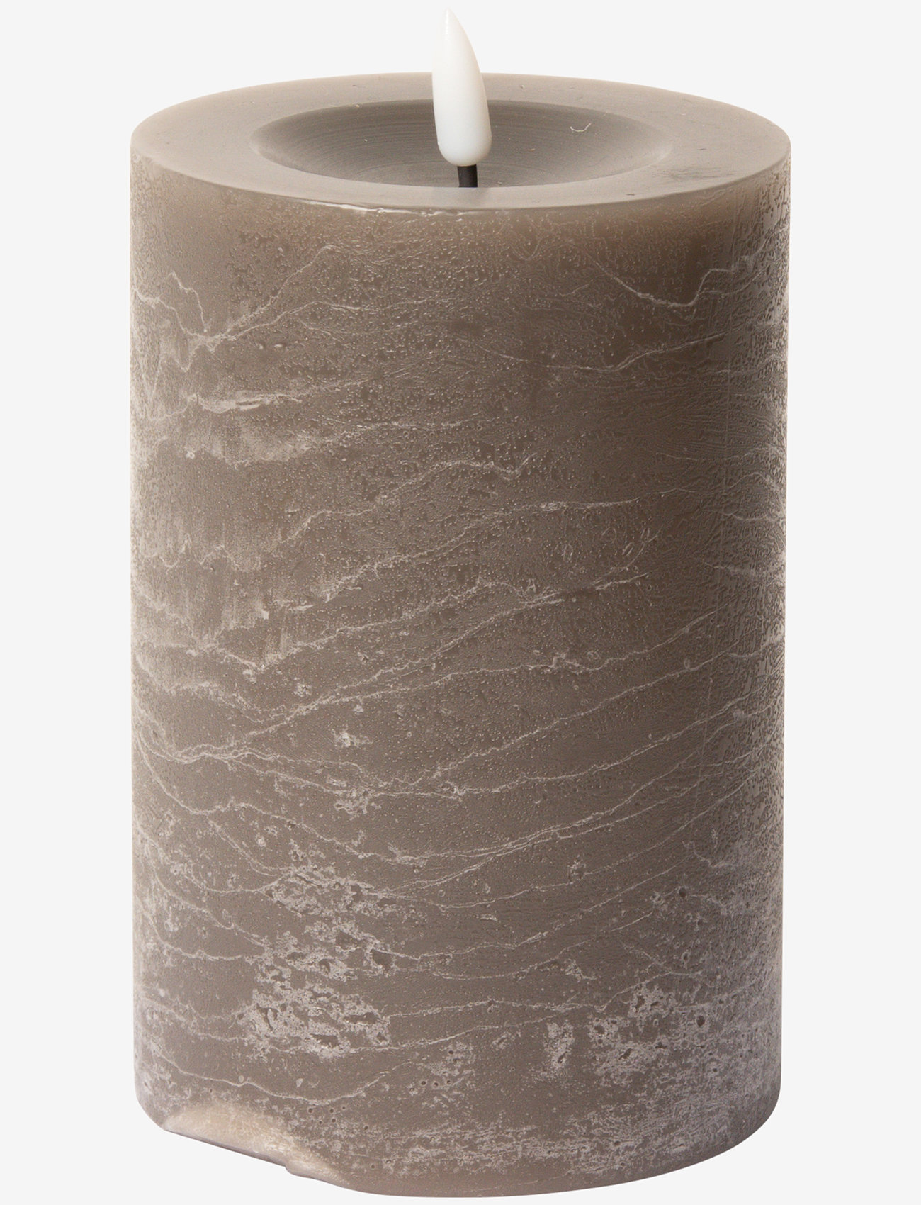 C'est Bon - Rustic finish LED pillar candle - madalaimad hinnad - latte - 1