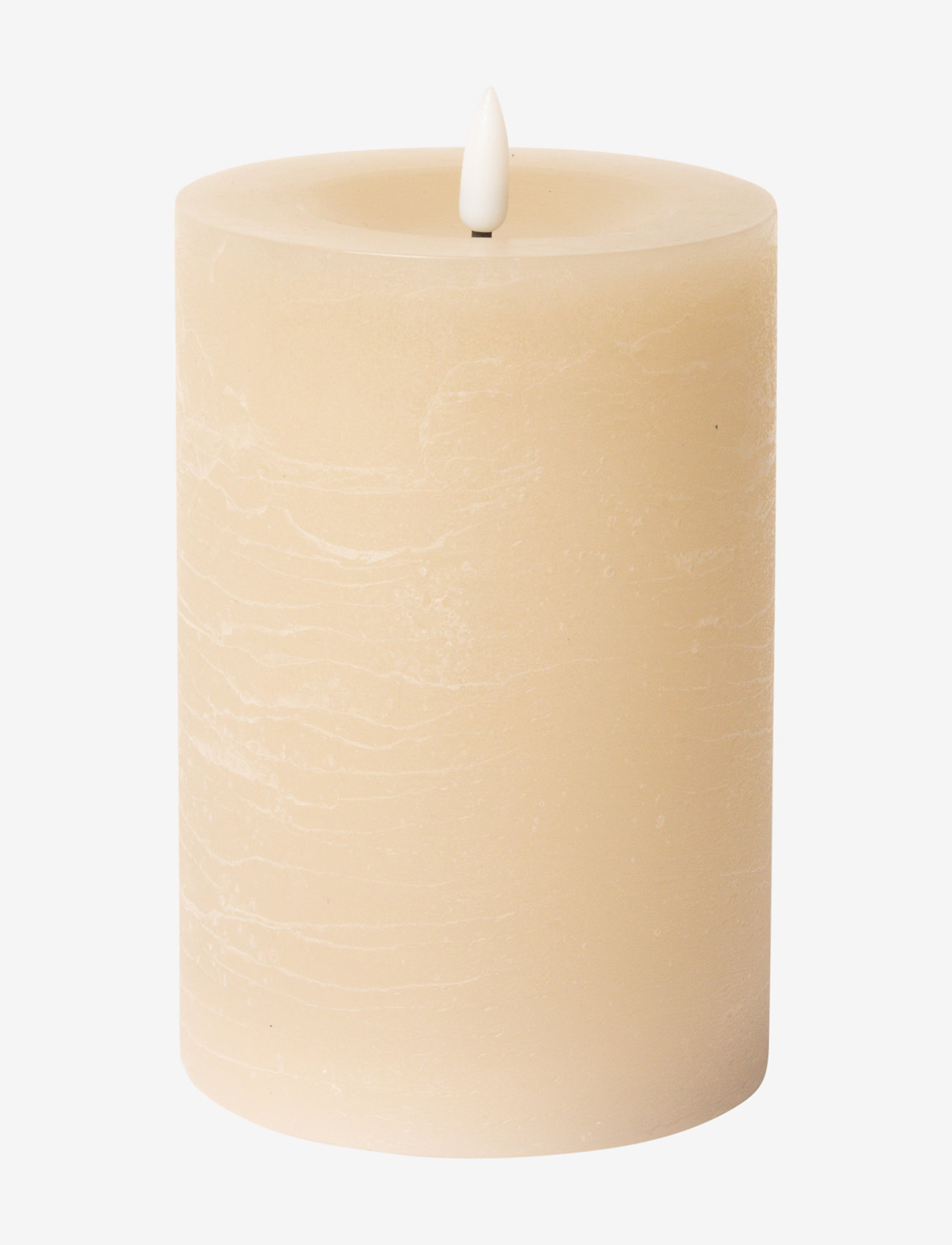 C'est Bon - Rustic finish LED pillar candle - die niedrigsten preise - sand - 0