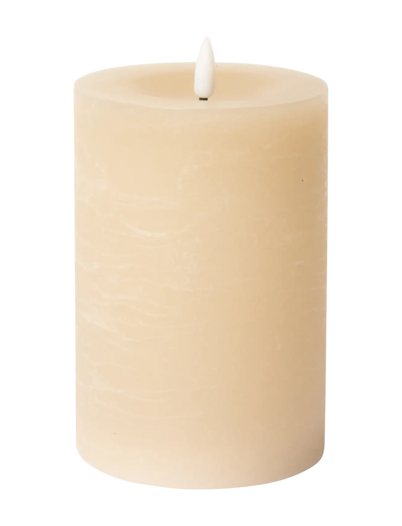 C'est Bon Rustic finish LED pillar candle - Dekoration - SAND / beige
