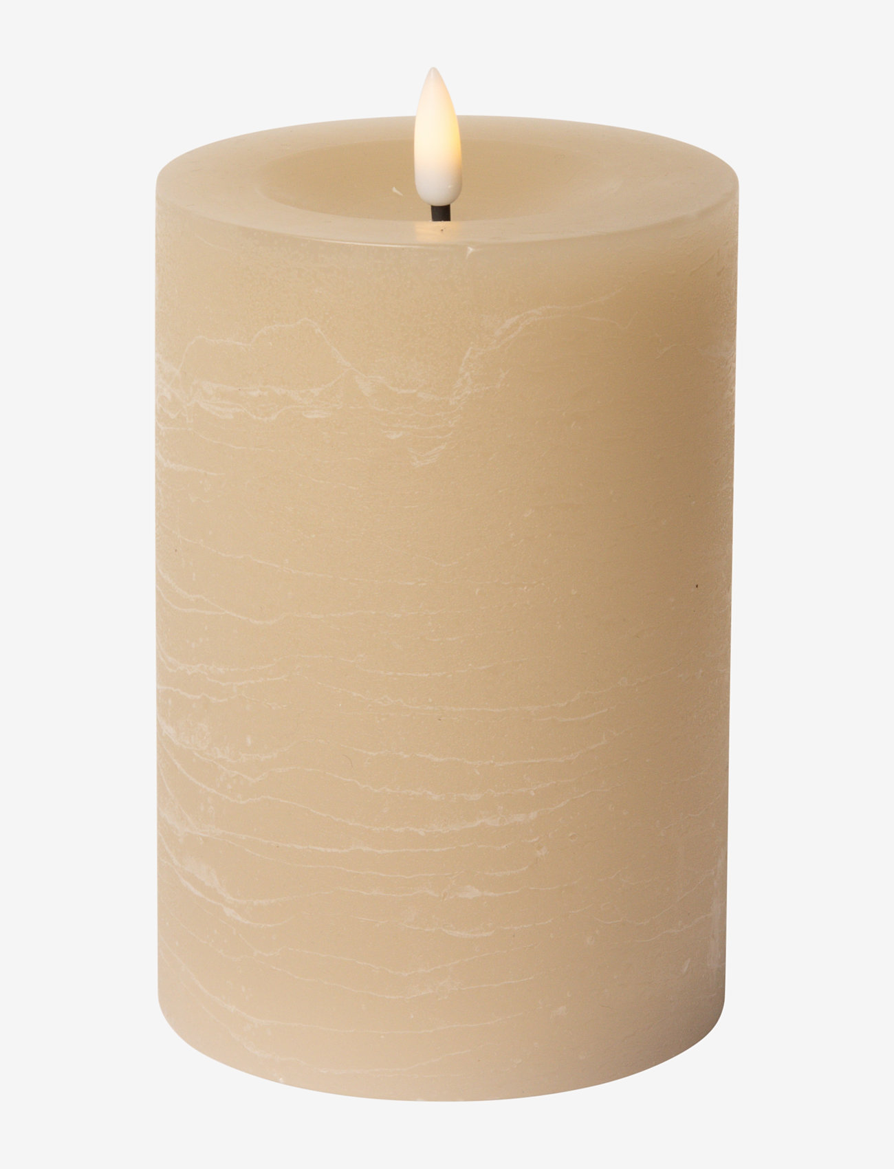 C'est Bon - Rustic finish LED pillar candle - die niedrigsten preise - sand - 1